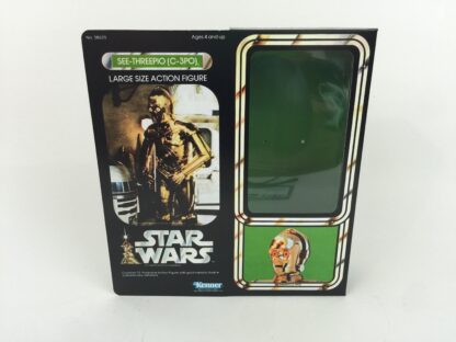 Replacement Vintage Star Wars 12" C3-PO C-3PO box + inserts