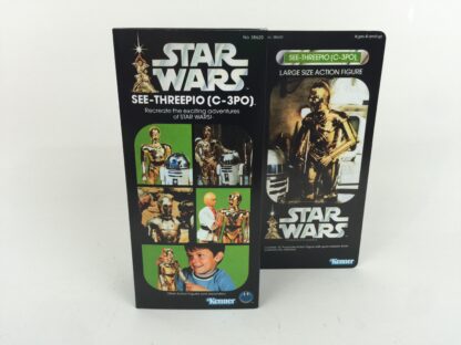 Replacement Vintage Star Wars 12" C3-PO C-3PO box + inserts