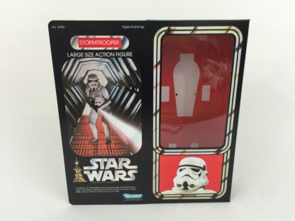 Replacement Vintage Star Wars 12" Stormtrooper box + inserts