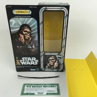 Replacement Vintage Star Wars 12" Chewbacca box + inserts