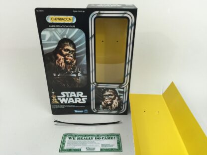 Replacement Vintage Star Wars 12" Chewbacca box + inserts