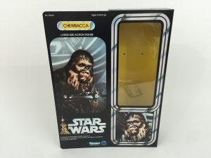 Replacement Vintage Star Wars 12" Chewbacca box + inserts