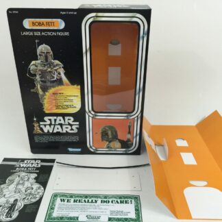 Replacement vintage Star Wars 12" Boba Fett box + inserts