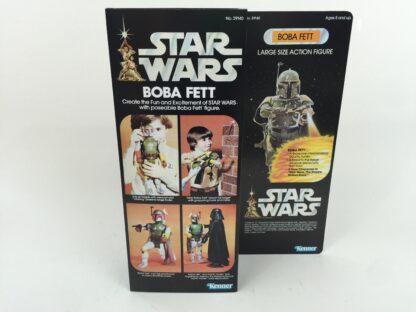 Replacement vintage Star Wars 12" Boba Fett box + inserts