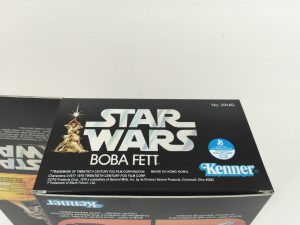 Replacement vintage Star Wars 12" Boba Fett box + inserts