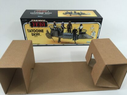 Custom Vintage Star Wars Return Of The Jedi Tatooine Skiff box and insert