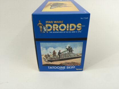 Reproduction Vintage Star Wars Droids prototype Tatooine Skiff box and insert
