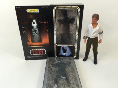 Custom Vintage Star Wars Return Of The Jedi 12" Han Solo In Carbonite box and insert