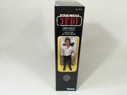 Custom Vintage Star Wars Return Of The Jedi 12" Han Solo In Carbonite box and insert