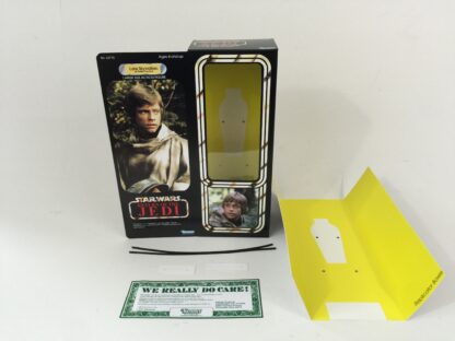 Custom Vintage Star Wars Return Of The Jedi 12" Luke Skywalker Battle Poncho box and insert