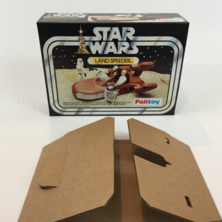 Replacement Vintage Star Wars Palitoy Land Speeder box and insert