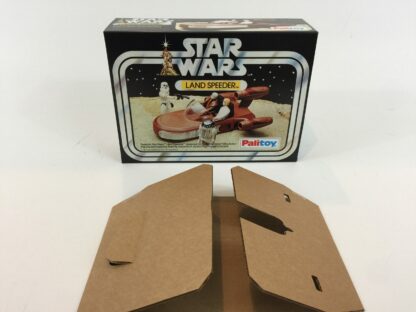 Replacement Vintage Star Wars Palitoy Land Speeder box and insert