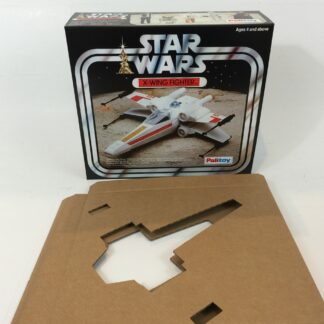 Replacement Vintage Star Wars Palitoy X-wing box and insert