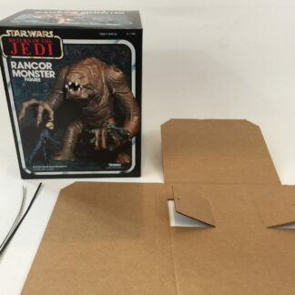 Replacement Vintage Star Wars Return Of The Jedi Rancor Monster box and insert