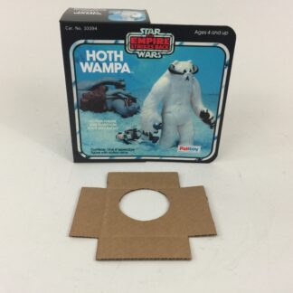 Replacement Vintage Star Wars Empire Strikes Back Hoth Wampa box and insert