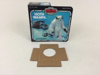 Replacement Vintage Star Wars Empire Strikes Back Hoth Wampa box and insert