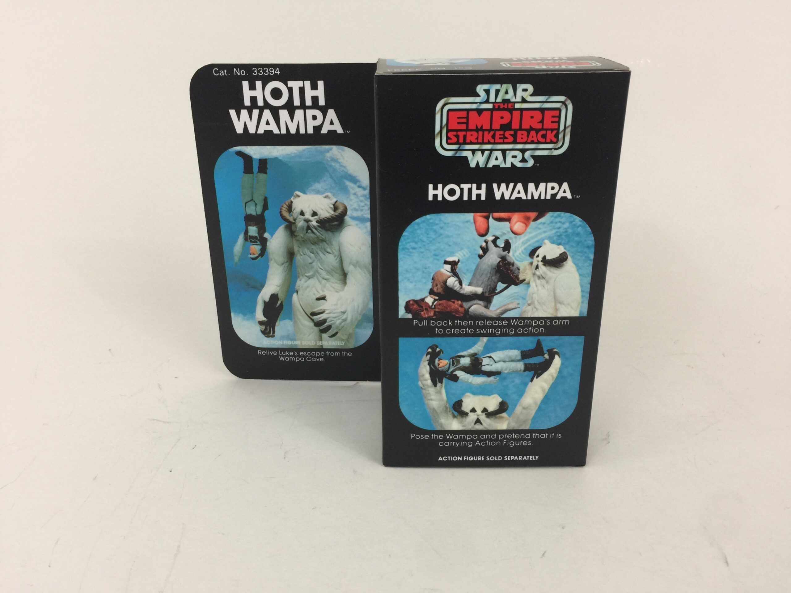 Replacement Vintage Star Wars The Empire Strikes Back Palitoy Hoth Wampa  box and inserts - Replicator Boxes and Inserts