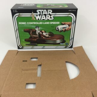 Replacement Vintage Star Wars Sonic Controlled Land Speeder box and insert