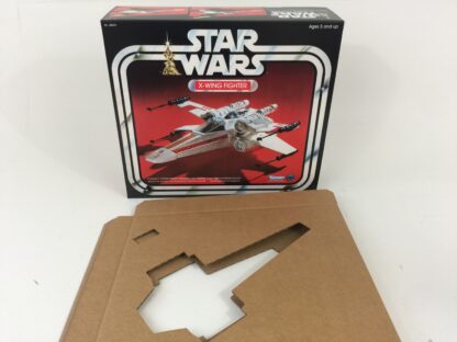 Replacement Vintage Star Wars 2nd Edition X-wing box and insert