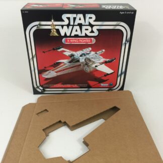 Replacement Vintage Star Wars 2nd Edition X-wing box and insert
