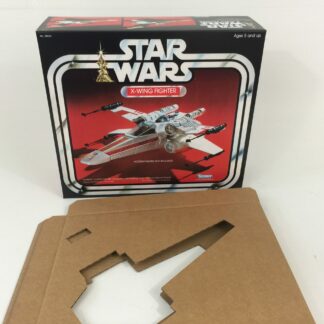 Replacement Vintage Star Wars 3rd Edition X-wing box and insert