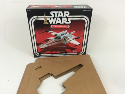 Replacement Vintage Star Wars 3rd Edition X-wing box and insert