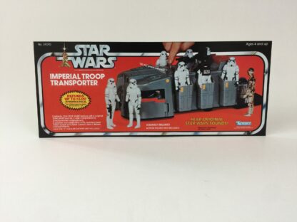 Vintage Star Wars Imperial Troop Transport box front only