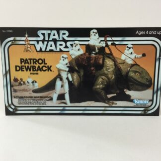 Vintage Star Wars Dewback box front only
