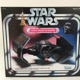 Vintage Star Wars Darth Vader Tie Fighter box front only