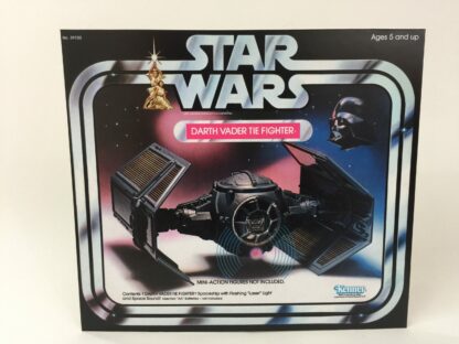 Vintage Star Wars Darth Vader Tie Fighter box front only