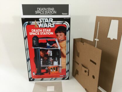 Replacement Vintage Star Wars kenner Death Star box and inserts