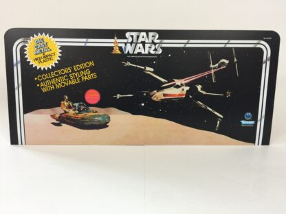 Replacemant Vintage Star Wars Die Cast 1st Edition store shop display header