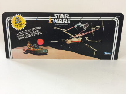 Replacement Vintage Star Wars Die Cast 2nd Edition display bin and header