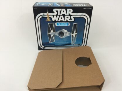 Replacement Vintage Star Wars Tie Fighter box and insert