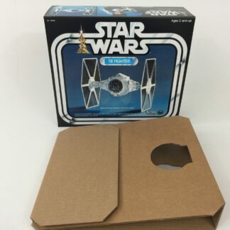 Replacement Vintage Star Wars Tie Fighter box and insert