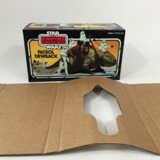 Replacement Vintage Star Wars Empire Strikes Back Canada Dewback box and inserts