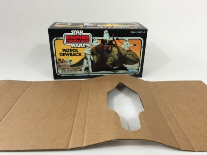 Replacement Vintage Star Wars Empire Strikes Back Canada Dewback box and inserts