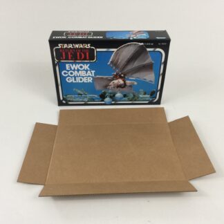 Replacement Vintage Star Wars The Return Of The Jedi Ewok Combat Glider box and inserts