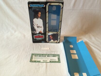 Custom Vintage Star Wars The Empire Strikes Back 12" Princess Leia End Of ESB Film box and inserts