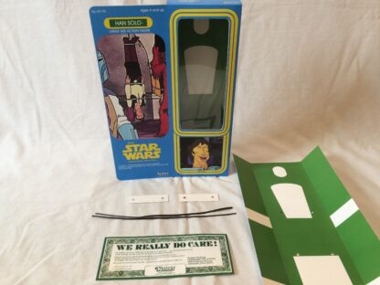 Custom Vintage Star Wars The Holiday Special 12" Han Solo box and inserts