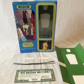 Custom Vintage Star Wars The Holiday Special 12" Han Solo box and inserts