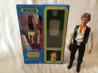 Custom Vintage Star Wars The Holiday Special 12" Han Solo box and inserts