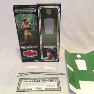 Custom Vintage Star Wars The Empire Strikes Back 12" Luke Skywalker Dagobah box and inserts