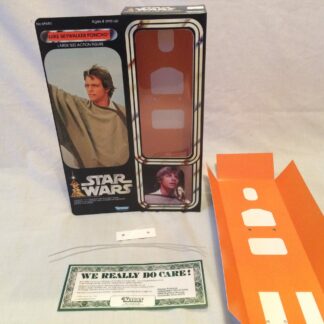 Custom Vintage Star Wars 12" Luke Skywalker Tatooine Poncho box and inserts