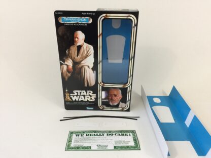 Custom Vintage Star Wars 12" Ben Obi-Wan Kenobi Jedi Training box and inserts