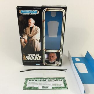 Custom Vintage Star Wars 12" Ben Obi-Wan Kenobi Jedi Training box and inserts