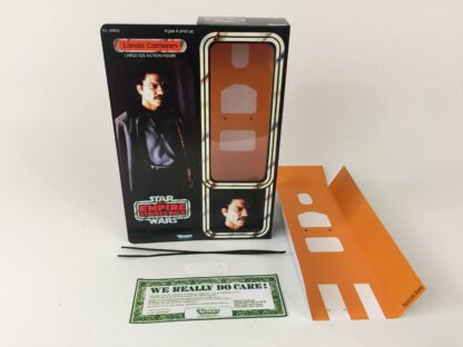 Reproduction Vintage Star Wars The Empire Strikes Back 12" Prototype Lando Calrissian box and inserts