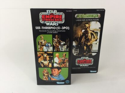 Reproduction Vintage Star Wars The Empire Strikes Back 12" Prototype C-3PO box and inserts - Image 5