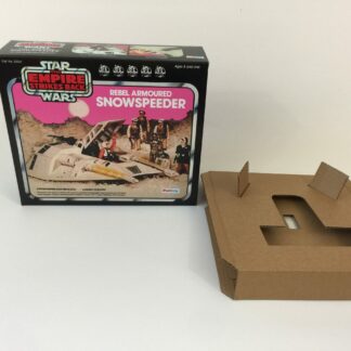 Replacement Vintage Star Wars Palitoy The Empire Strikes Back Snowspeeder pink box and inserts