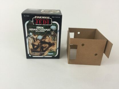 Replacement Vintage Star Wars Return Of The Jedi Ewoks Catapult box and inserts